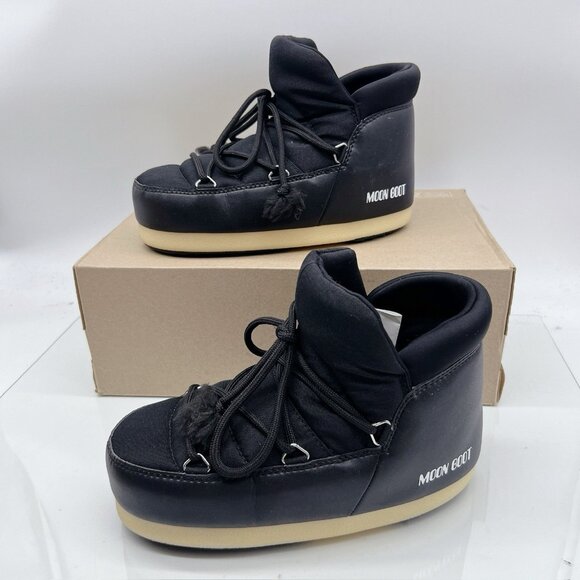 Moon Boot Black Winter & Rain Boots - Picture 4 of 14